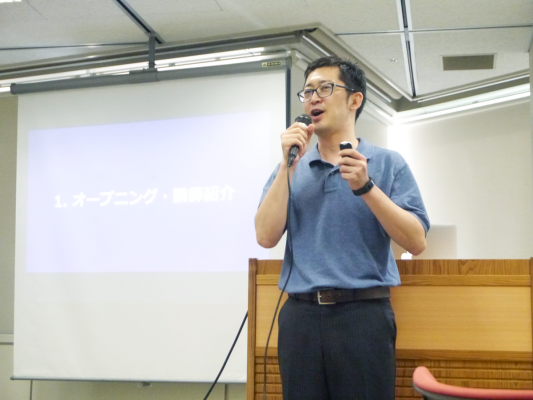 GOB Incubation Partnersの櫻井さまより、「事業を推進する」「ビジネスをうまく回す」「社会をよりよくする」触媒なるためのファシリテーションの基礎を学びました。