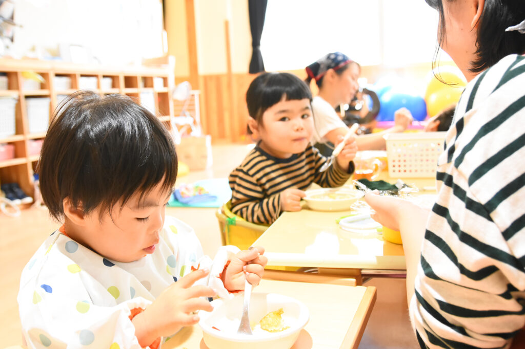 給食の様子