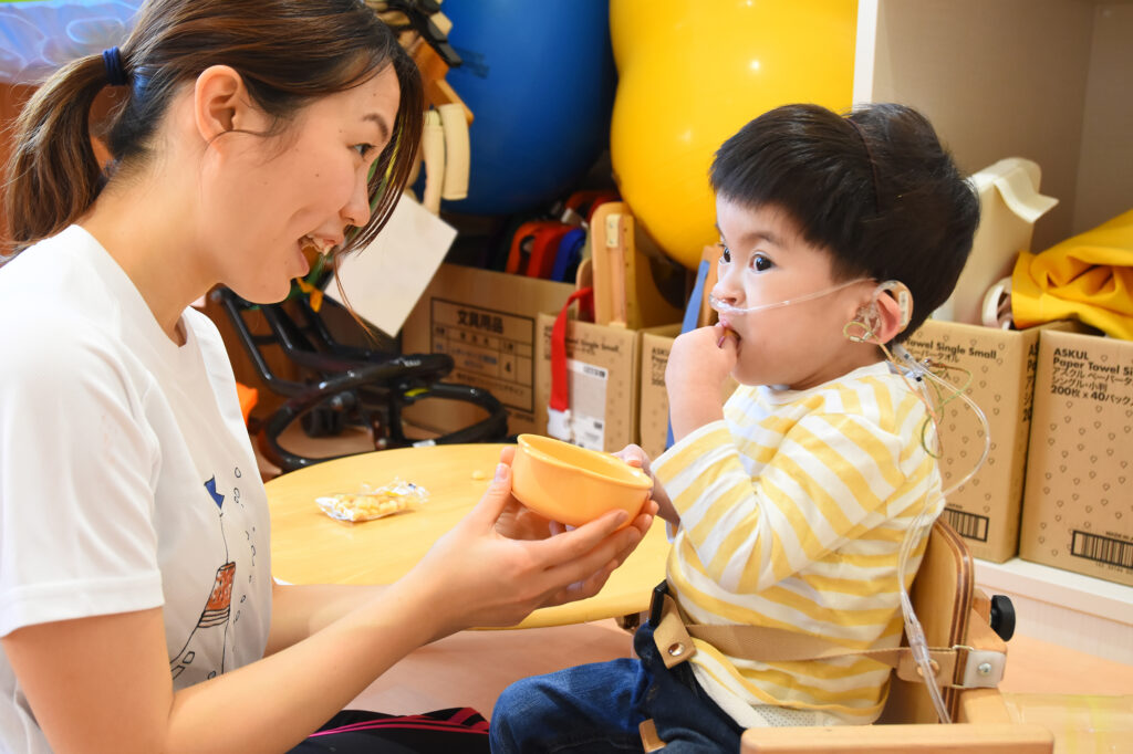 給食の様子