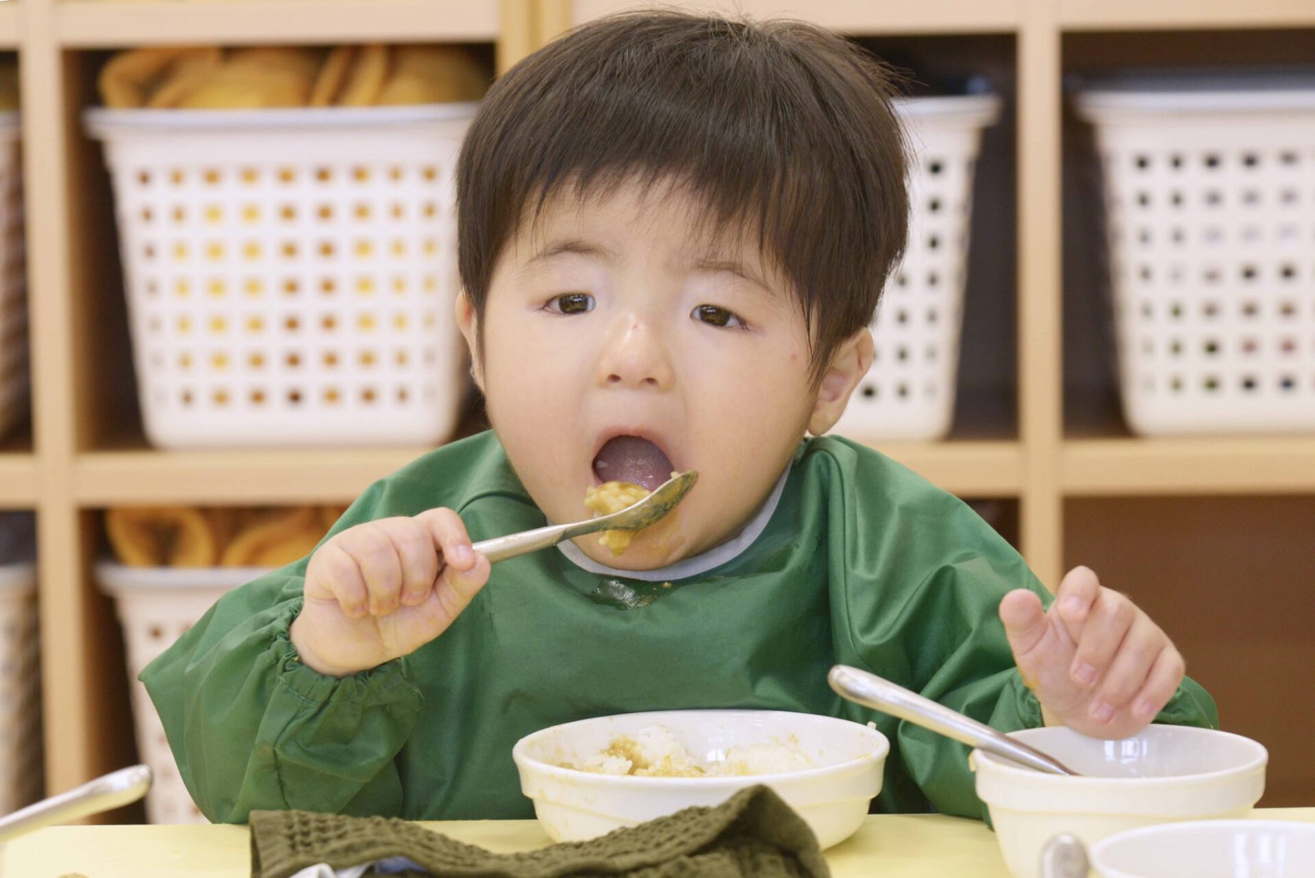 食事の様子