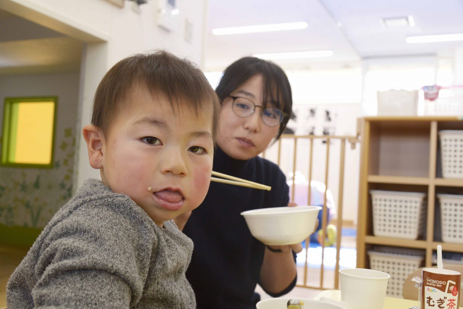 食事の様子