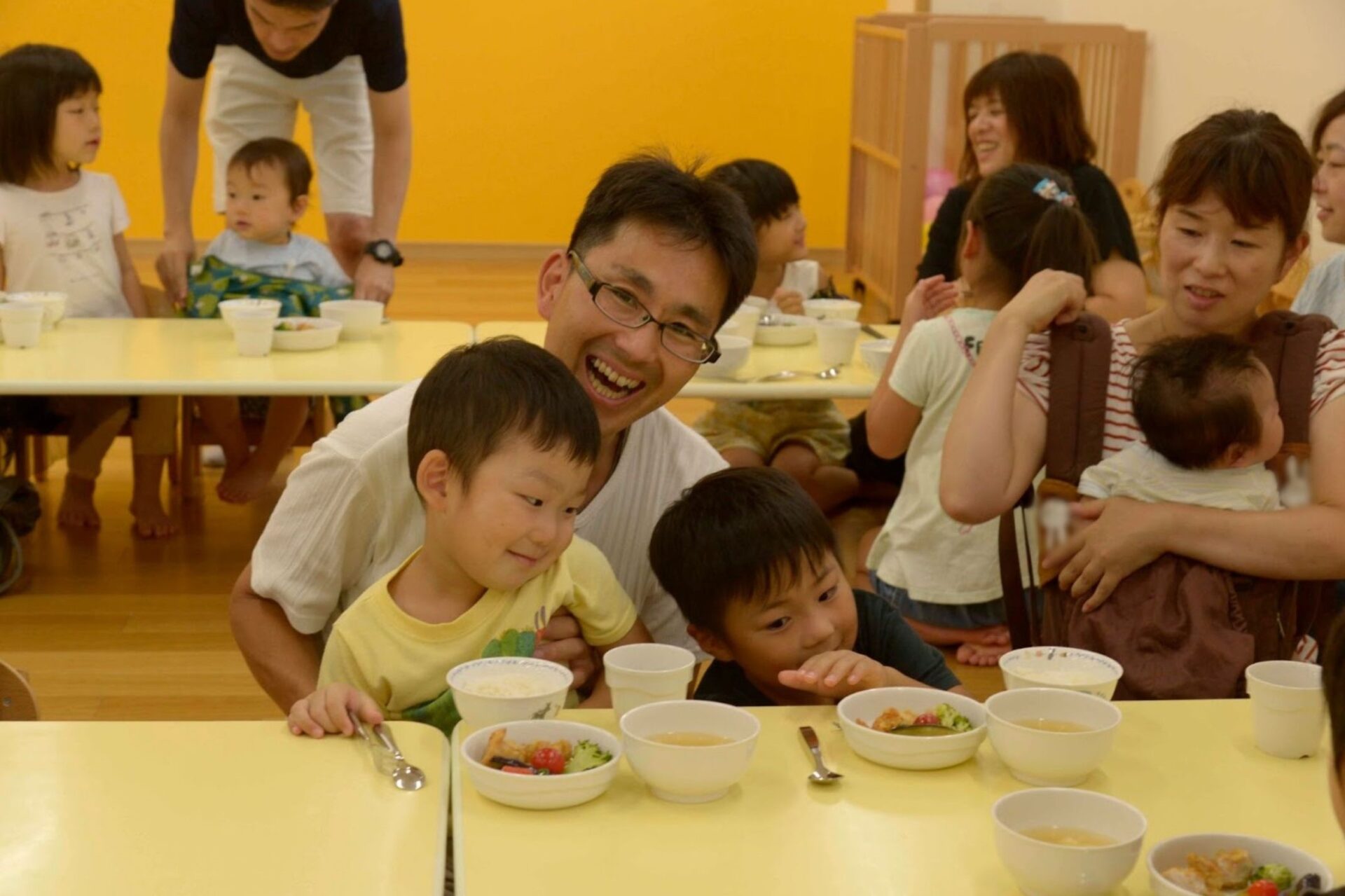 子ども食堂の様子