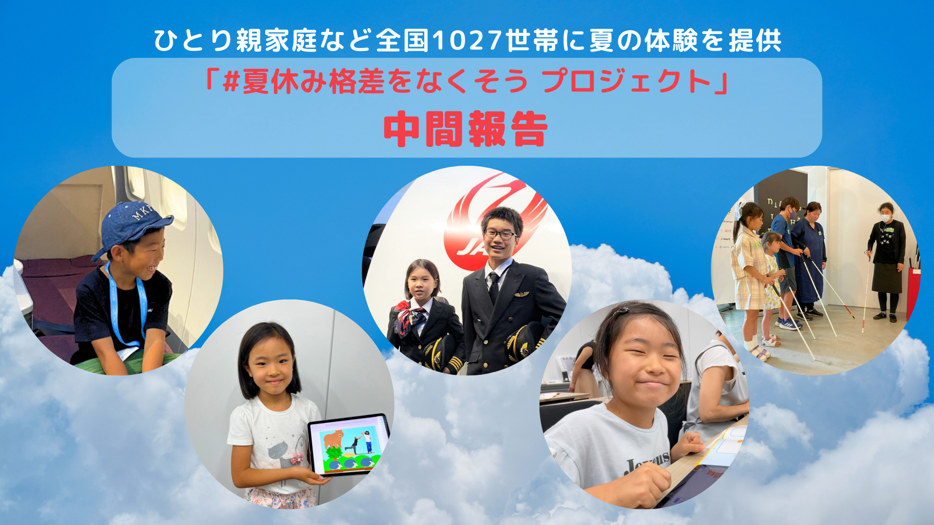 夏休みが終了！#夏休み格差をなくそう プロジェクトでひとり親家庭など全国1027世帯に夏の体験を届けました