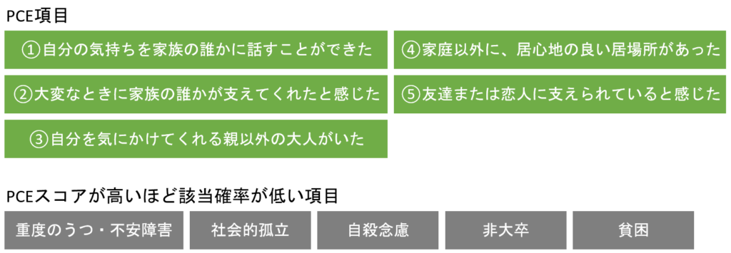 PCE項目