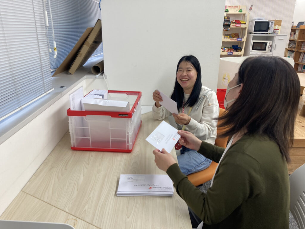 フローレンス障害者雇用の事務作業の様子