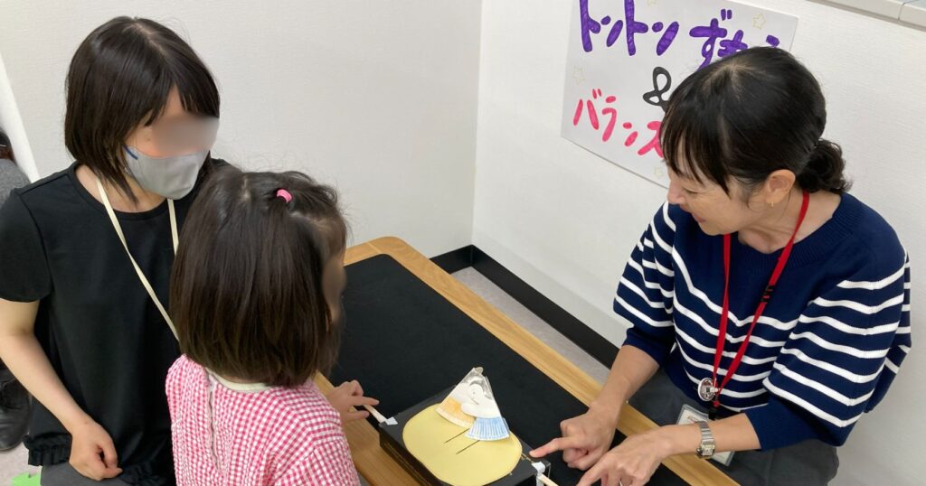 トントン相撲に挑戦