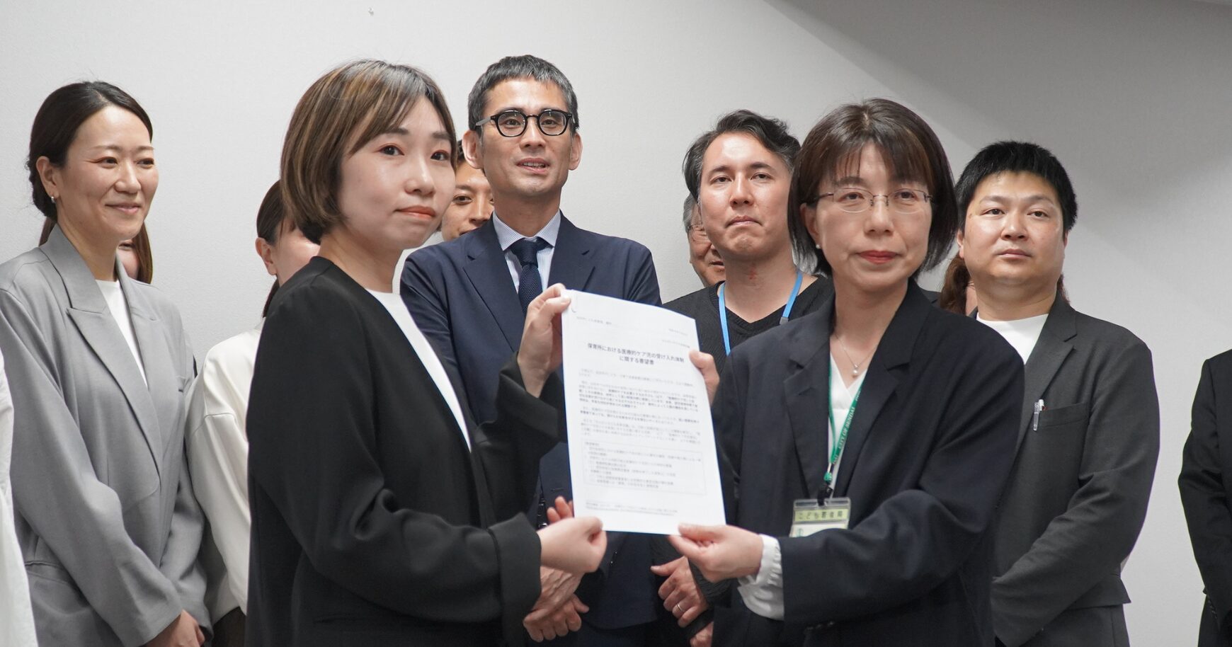 一律のルールではなく「その子」を見てほしい。医療的ケア児の柔軟な入園判断を求め、仙台市に要望書を提出